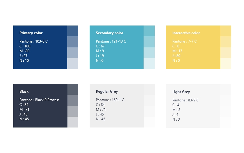 Palette graphique pour la marque IT Pro Shop