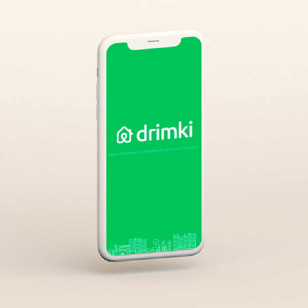 Présentation des l'application d'estimation Drimki