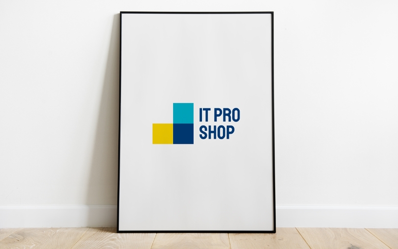 Affiche logo IT Pro Shop