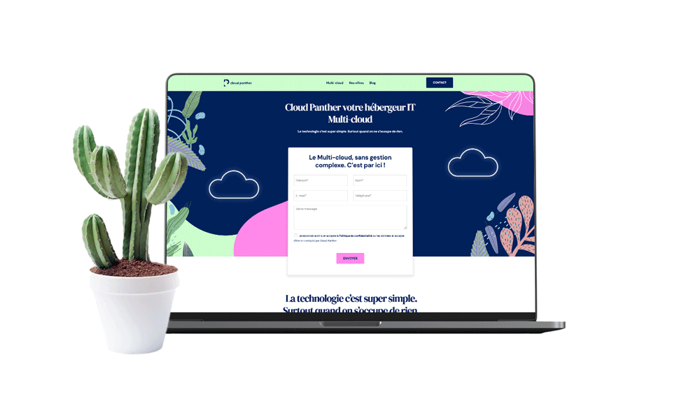 Nouveau site Cloud Panther