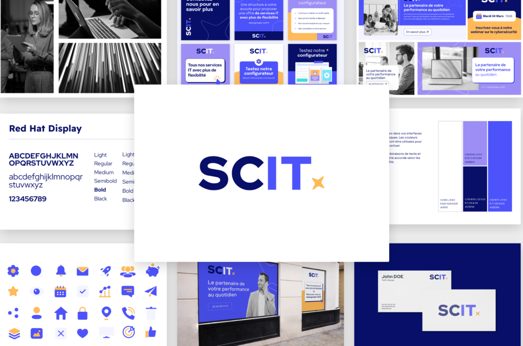 Nouvelle charte graphique du groupe SCIT